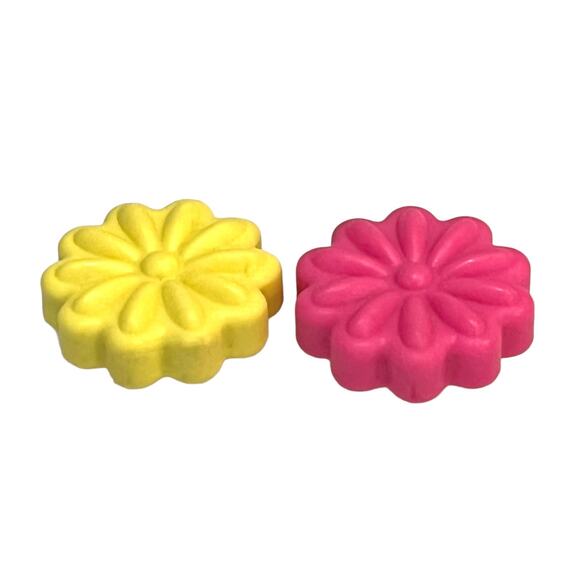 NEW 2 American Girl Doll FLOWER BAR SOAP Julie Bathroom Accessories Daisies Toy - Picture 3 of 5